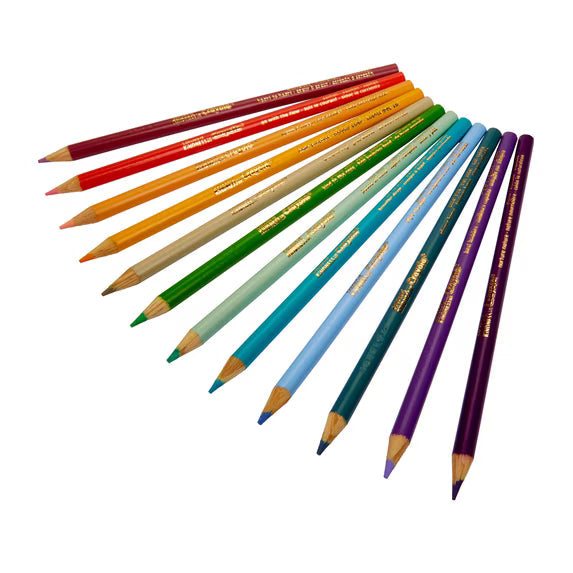 Crayola Colors of Kindness Colored Pencils, School Supplies, 12 Ct, Beginner Child