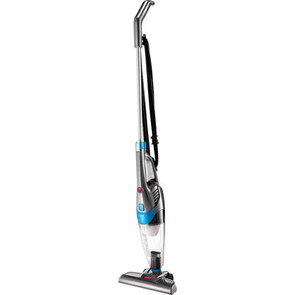 BISSELL 3-in-1, Corded, Stick Vacuum, Carpet, Area Rugs, Hardfloor, Upholstery, Removable Hand Vac, Lightweight, Easy Empty, 2030, Blue & Gray