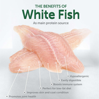 Nature's Protection Superior Care Grain Free White Fish Dry Dog Food, Small Breed Puppy, 22 lb Bag