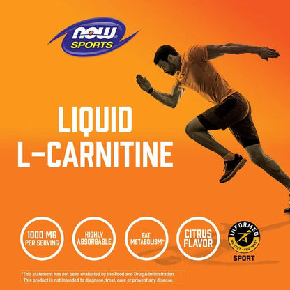 NOW Foods, Sports, Liquid L-Carnitine