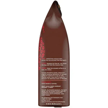McCafe Premium Roast, Medium Roast, Ground Coffee, 12 oz