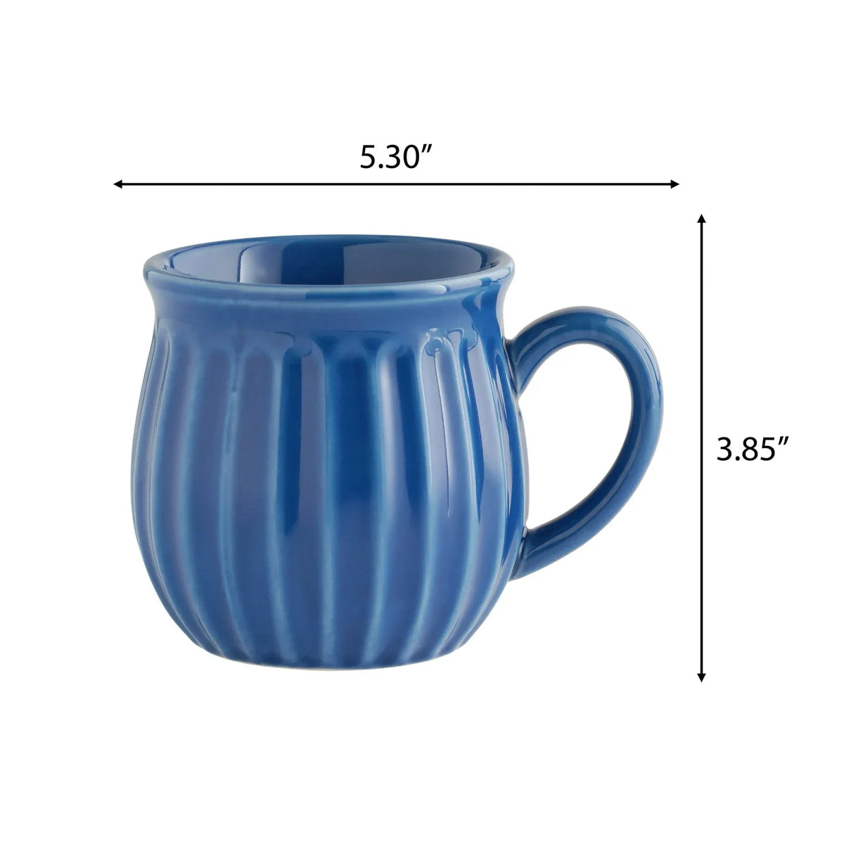 The Pioneer Woman Colette 12-Ounce Stoneware Mug, Blue