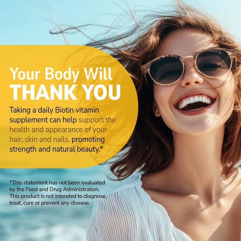 21st Century, Biotin, Easy Swallow Tablets