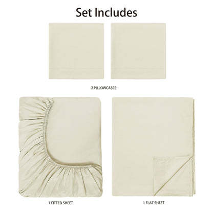 Mainstays Basic Value Microfiber Bed Sheet Set, 4 Piece