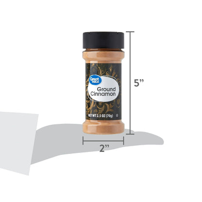 Great Value Kosher Ground Cinnamon, 2.5 oz
