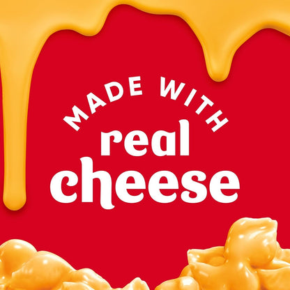 Velveeta Shells and Cheese Mac and Cheese, 8 Cups, for Easy Snacks or Dinner Sides, Original Flavor, 2.39 oz