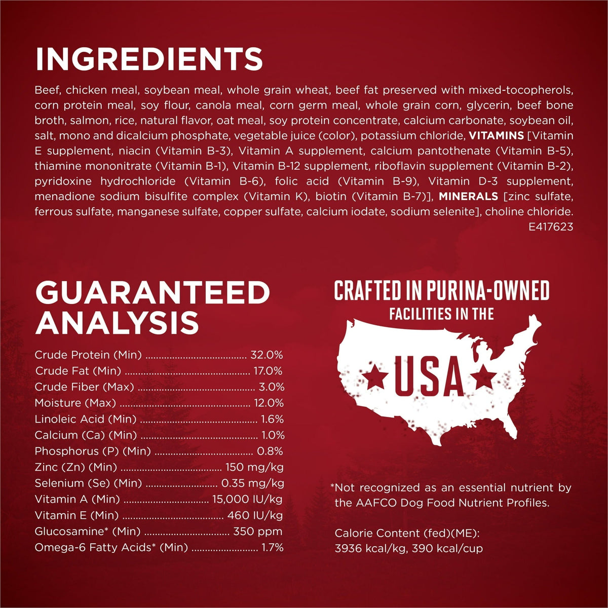 Purina ONE True Instinct Dry Dog Food for Adults, High Protein with Real Beef & Salmon