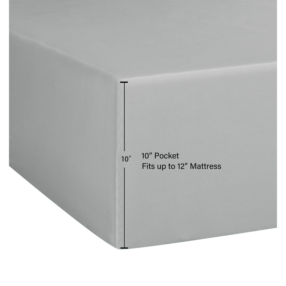 Mainstays Basic Value Microfiber Bed Sheet Set, 4 Piece