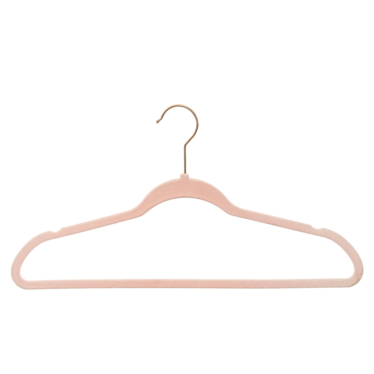 Better Homes & Gardens Velvet Adult Clothing Hangers, Beige, Non-Slip, Space Saving, 30 Count