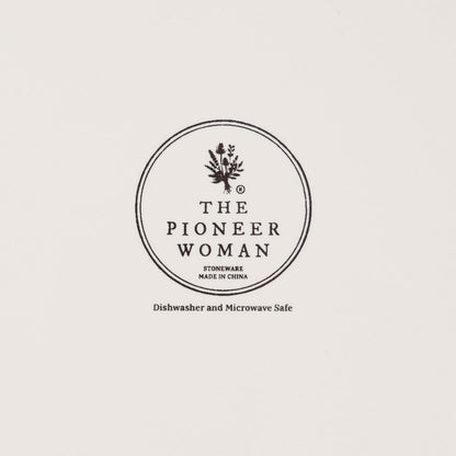 The Pioneer Woman Agatha Stoneware Appetizer Plate, Blue, Set of 6
