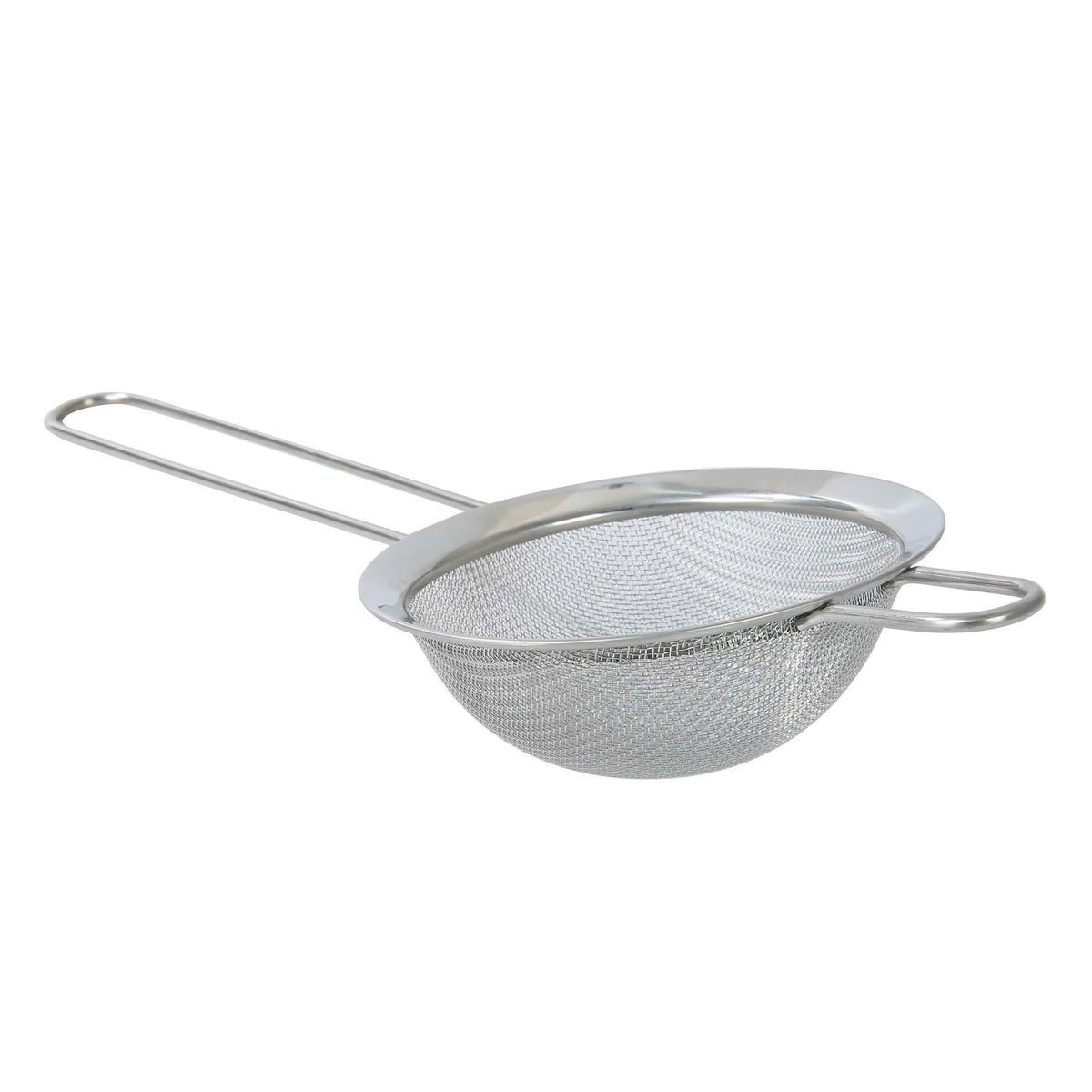 Mainstays 3 Pack Premium Stainless Steel Fine Mesh Strainers, 4", 6", and 8", Silver