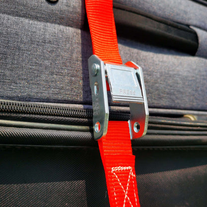 Hyper Tough 1 inch by 10 feet 300 lbs. S-Hook Cam Buckle Strap Tie Down