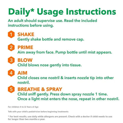 Flonase Children’s 24 Hour Allergy Relief Nasal Spray, Non-Drowsy, 72 Sprays