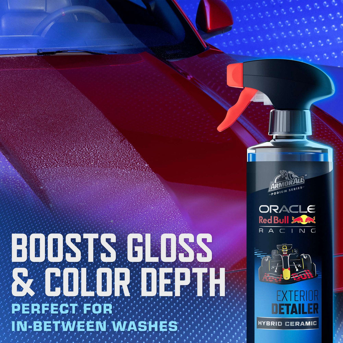 Armor All Podium Series Victory Pack Car Detailing Kit, 8-Piece Car Wash Bucket with Interior & Exterior Detailing Spray, Car Wash, Wheel Cleaner & Tire Shine