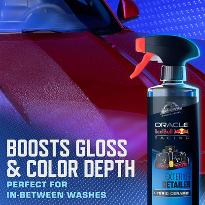 Armor All Podium Series Victory Pack Car Detailing Kit, 8-Piece Car Wash Bucket with Interior & Exterior Detailing Spray, Car Wash, Wheel Cleaner & Tire Shine