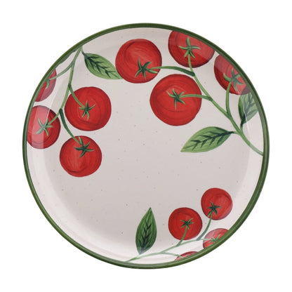 Better Homes & Gardens 12 Piece Bamboo Melamine Tomato Dinnerware Set