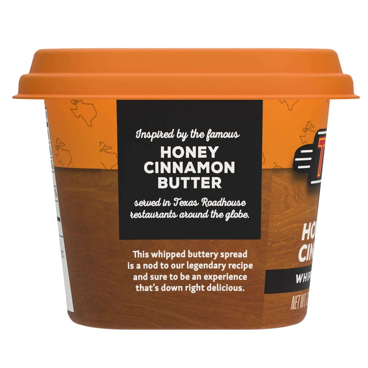 Texas Roadhouse Honey Cinnamon Whipped Buttery Spread, 7.35 oz