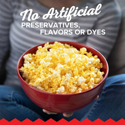Orville Redenbacher’s Microwave Popcorn Value Size, Movie Theater Butter Flavor, 3.29 oz., 12-Count