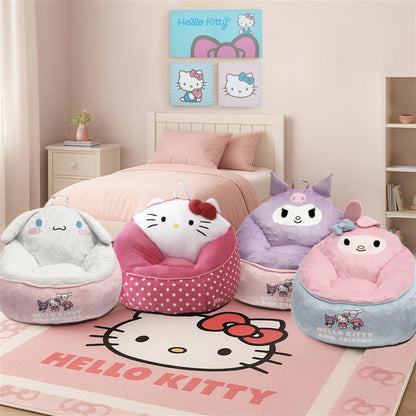 Hello Kitty and Friends Cinnamoroll Kids' Compressed Foam Bean Bag Chair