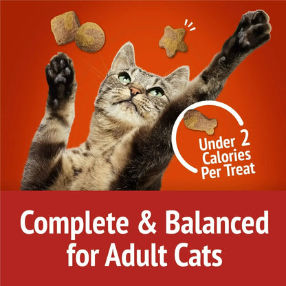 Purina Friskies Party Mix Gravy-licious, Cat Treats, Chicken & Gravy, 6 oz Bag
