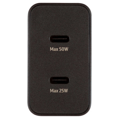 Samsung 50W Duo Power Adapter, Black (Cable not included)