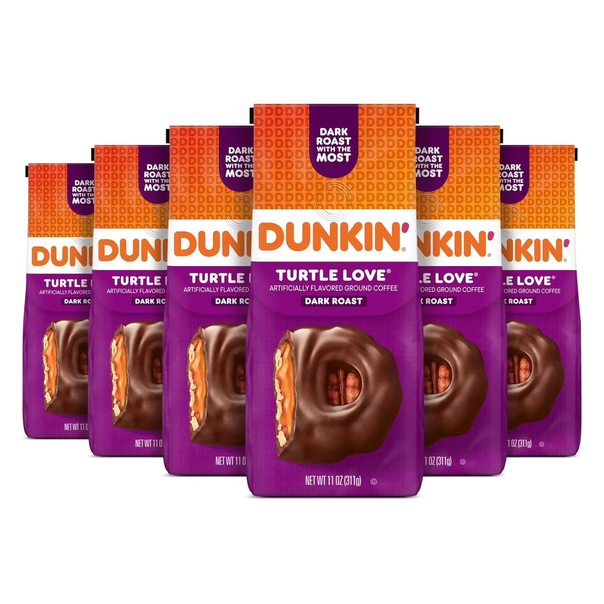 Dunkin’ Caramel Me Crazy Ground Coffee, 11 oz