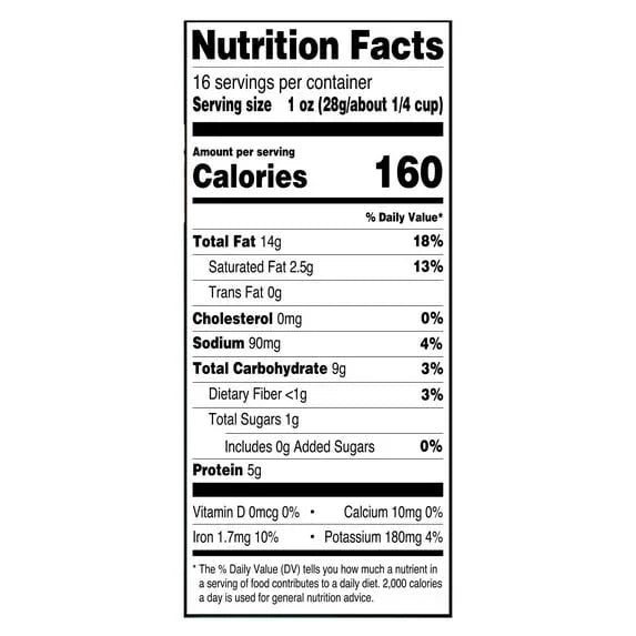 Great Value Deluxe Whole Cashews, Salted, 16 oz