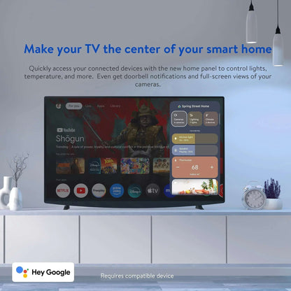 onn 4K Pro Streaming Device, Google TV with Gemini* - Ultra-fast Streaming, Stunning 4K UHD, 32GB Storage, 3GB RAM, Dolby Vision & Atmos, Find My Remote with Backlight, Ethernet Port