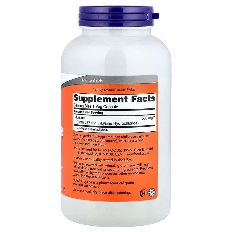 NOW Foods, L-Lysine