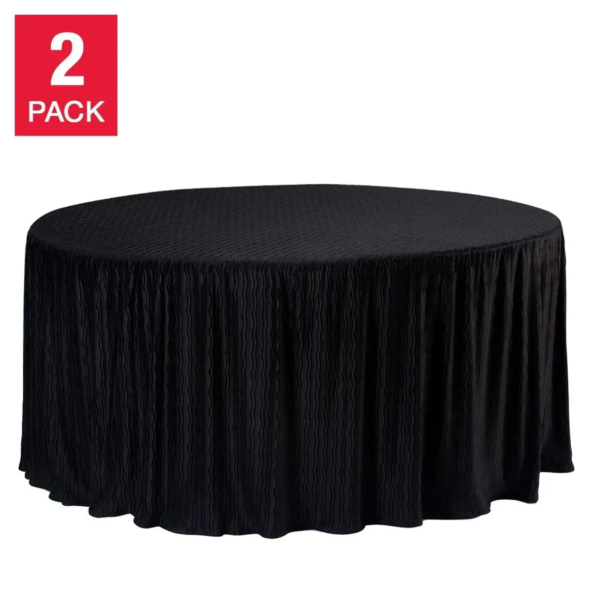 60" Round Table Cloth, 2-pack