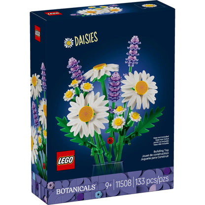 LEGO Botanicals Daisies Building Toy - Easter Gift for Kids & Adults, Ages 9+ - Kids Room Decor for Shelf or Desk, Girls & Boys - 11508