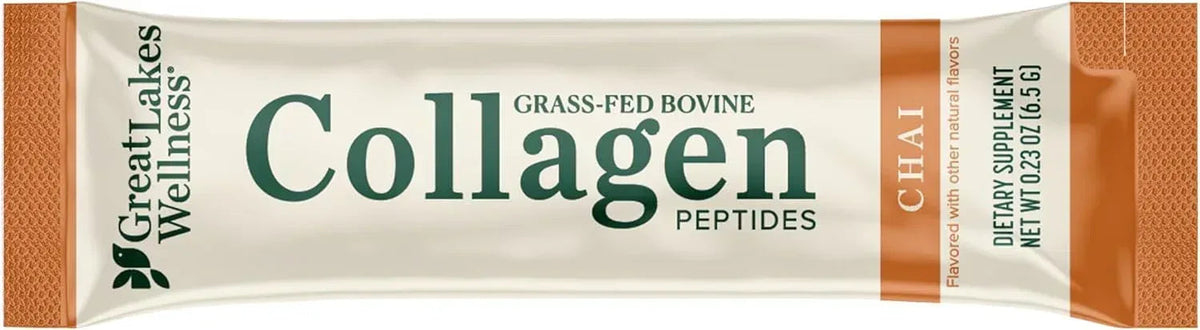 Great Lakes Wellness Sustainable Marine Collagen Peptides Powder for Skin, Hair, Nails, Joints & Digestion - Unflavored - Quick Dissolve Hydrolyzed, Wild Caught, MSC Certified, Non-GMO, Kosher - 16 oz