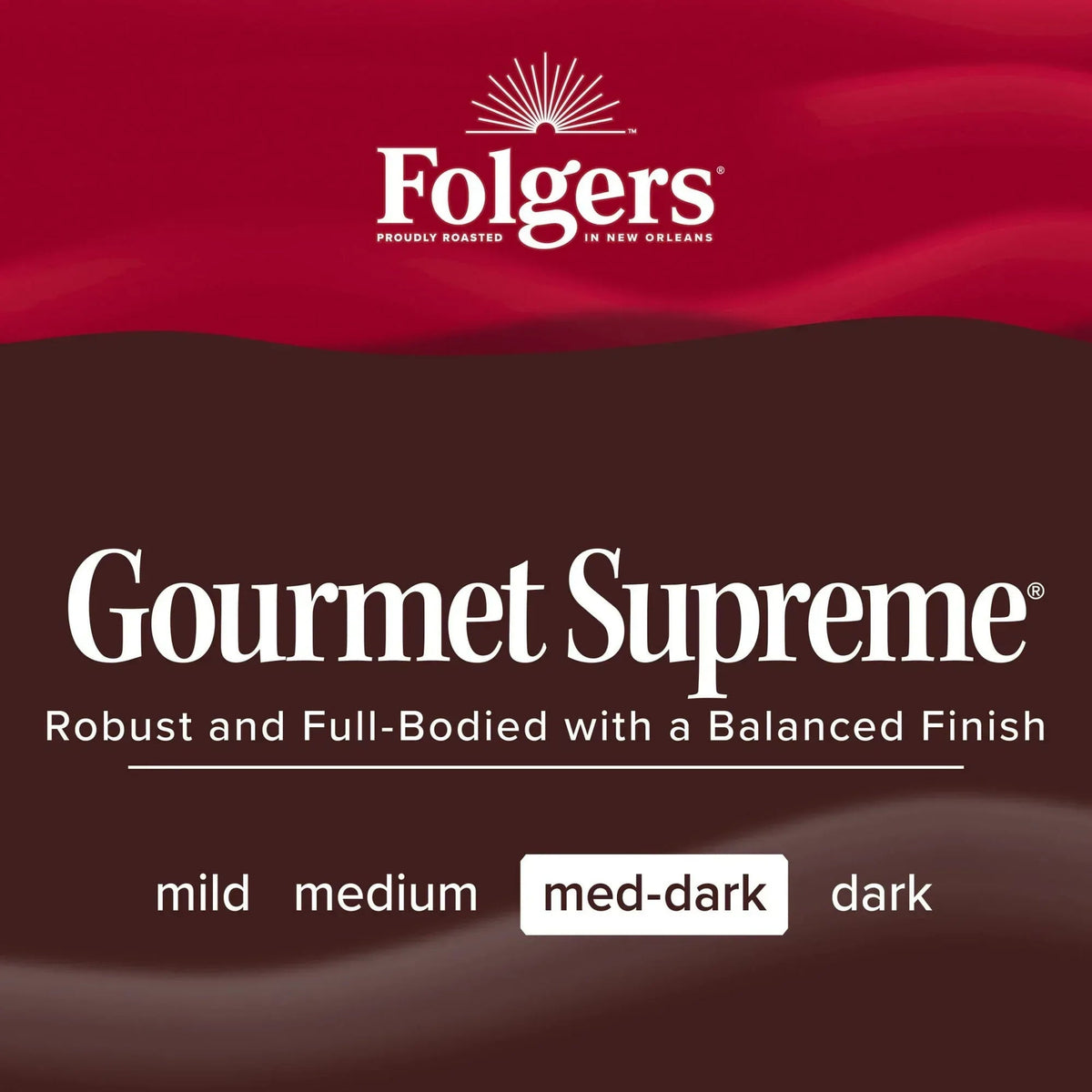 Folgers Colombian Ground Coffee, Medium Roast, 22.6 oz Canister