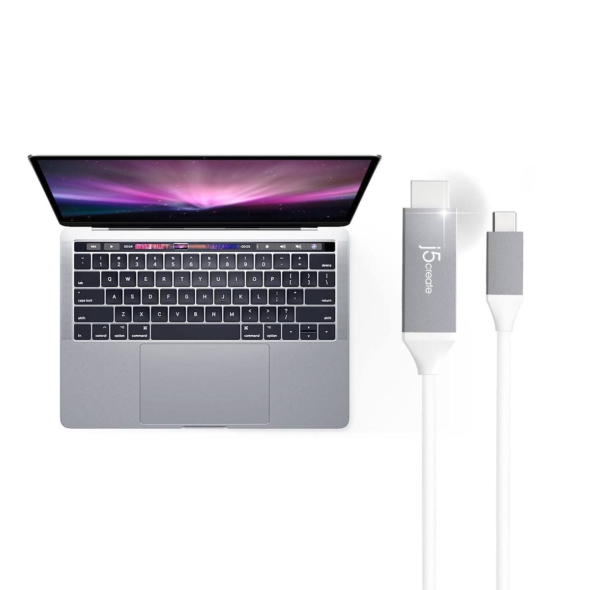 j5create USB-C to 4K HDMI Computer Cable, JCC153G
