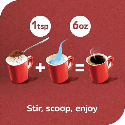Nescafé Clasico Dark Roast Instant Coffee, 21 oz.