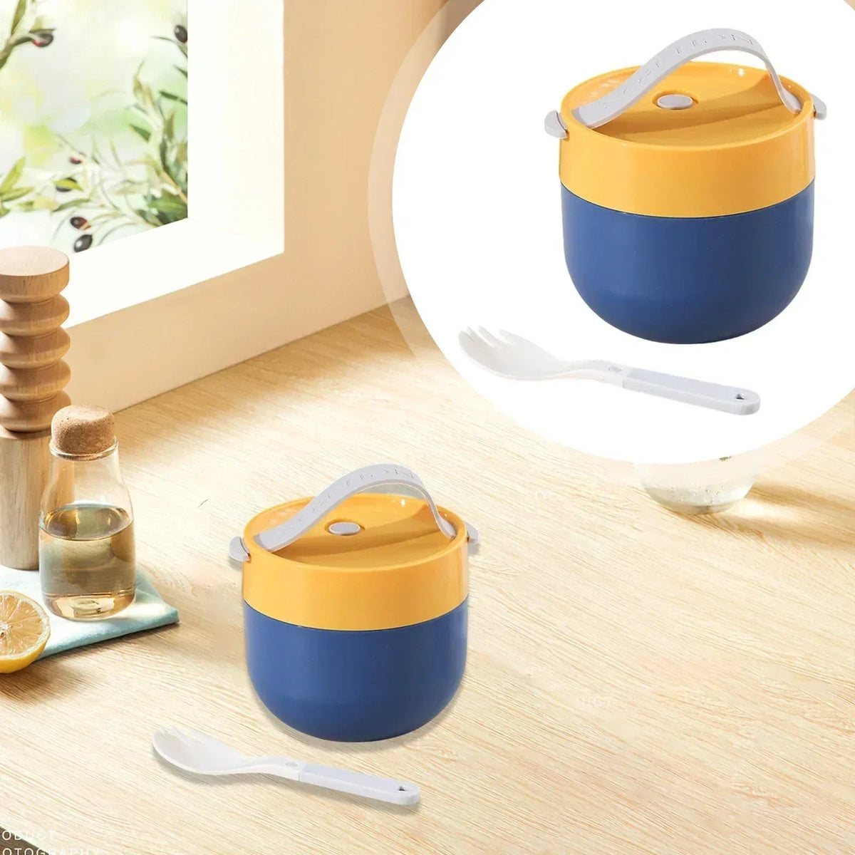 Stainless Steel insulated Lunch Box,Square Thermos Hot Food Container,Nsulated Sandwich Container,insulated Snack Containermini insulated Food Jar,Multi Function Food Container for Preserving Food