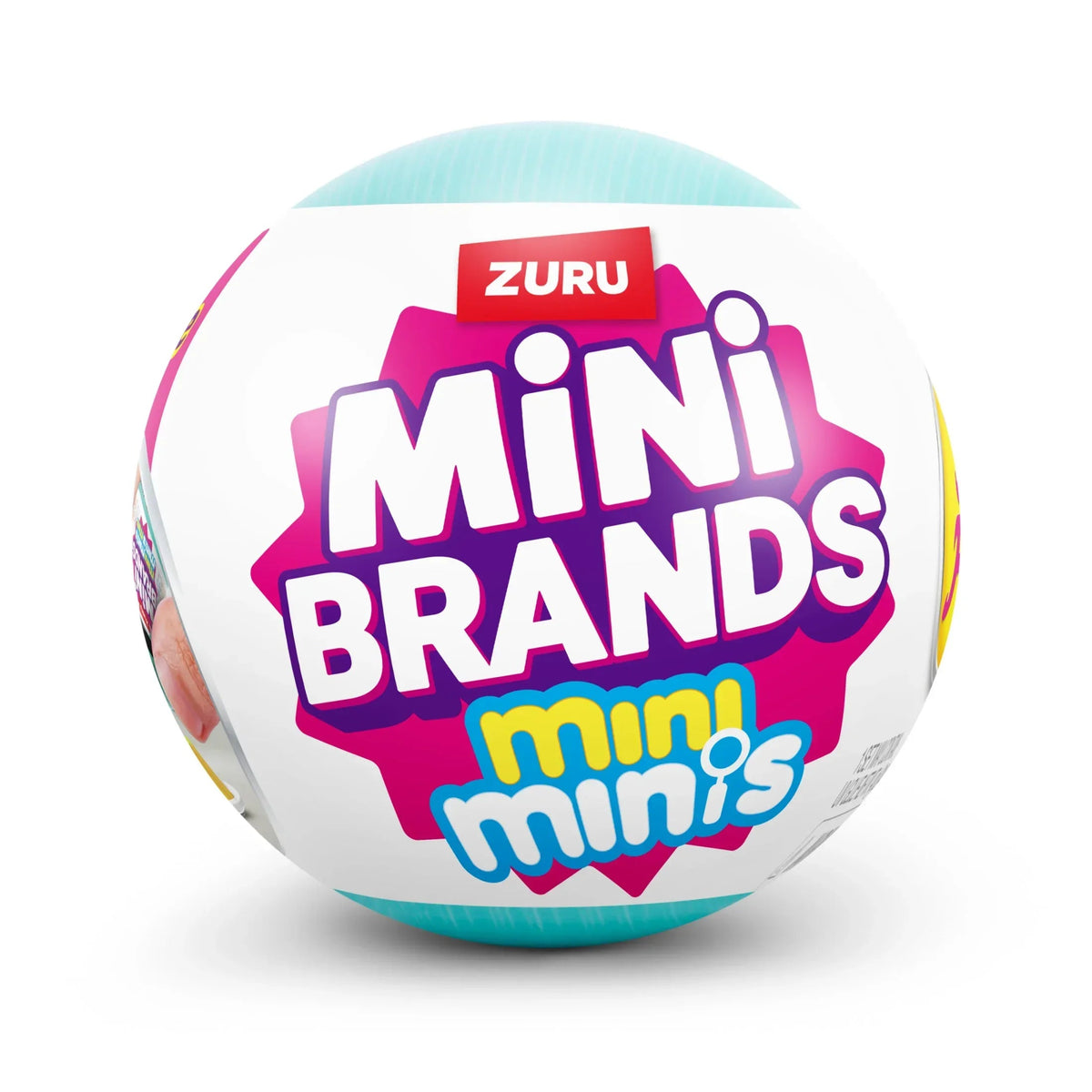 (Pack of 5) Mini Brands Fill the Fridge S1 Blindbox Capsule, Collectible Unbox Surprise Toy for Kids, Teens & Adults Ages 3+ by ZURU