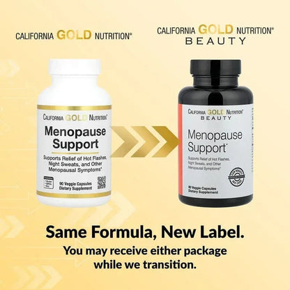 California Gold Nutrition, Beauty, Menopause Support with Angelica gigas, Cynanchum wilfordii, Phlomis umbrosa and L-Leucine