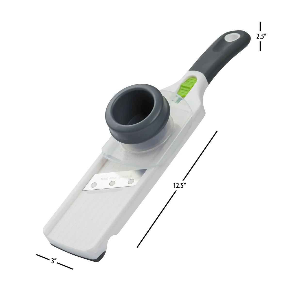 PrepSolutions Adjust-a-Slice Mini Mandoline with Stainless Steel Blade