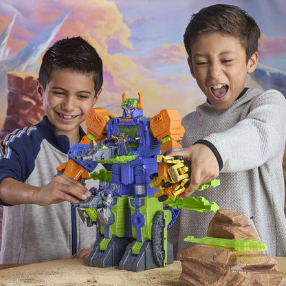 Transformers Toys CYBERWORLD Scorponok Strike Battle Converting Action Figure Playset, Stocking Stuffers for Kids 6 and Up