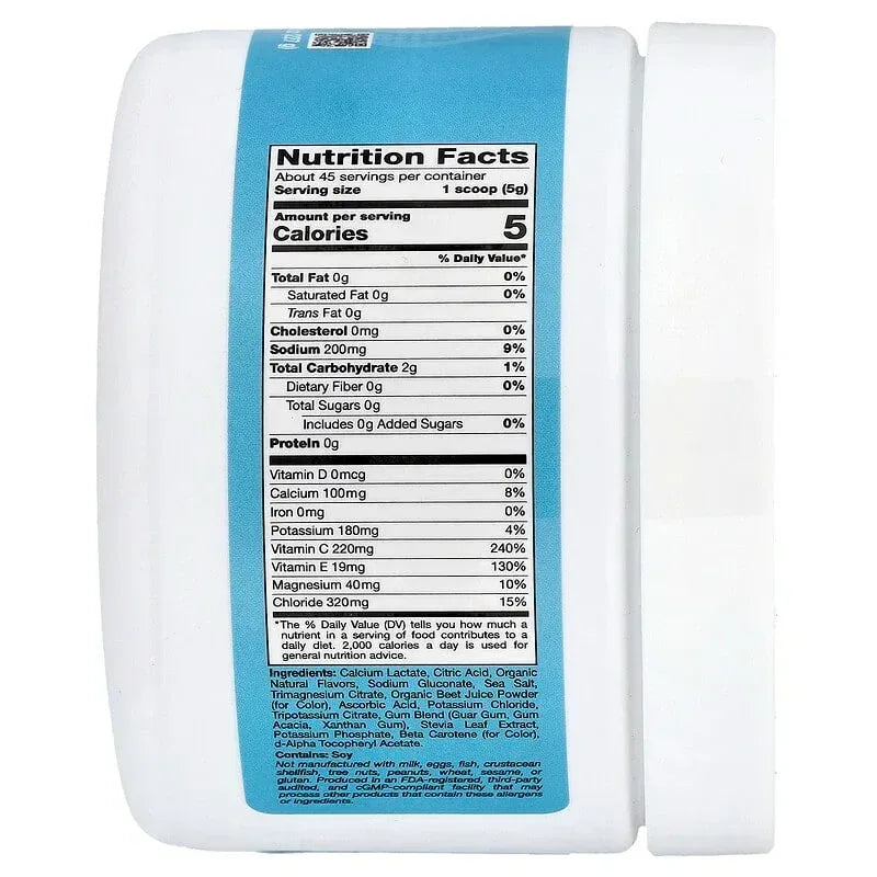 California Gold Nutrition, HydrationUP®, Electrolyte Drink Mix with Calcium, Potassium, Vitamin C, and Vitamin E