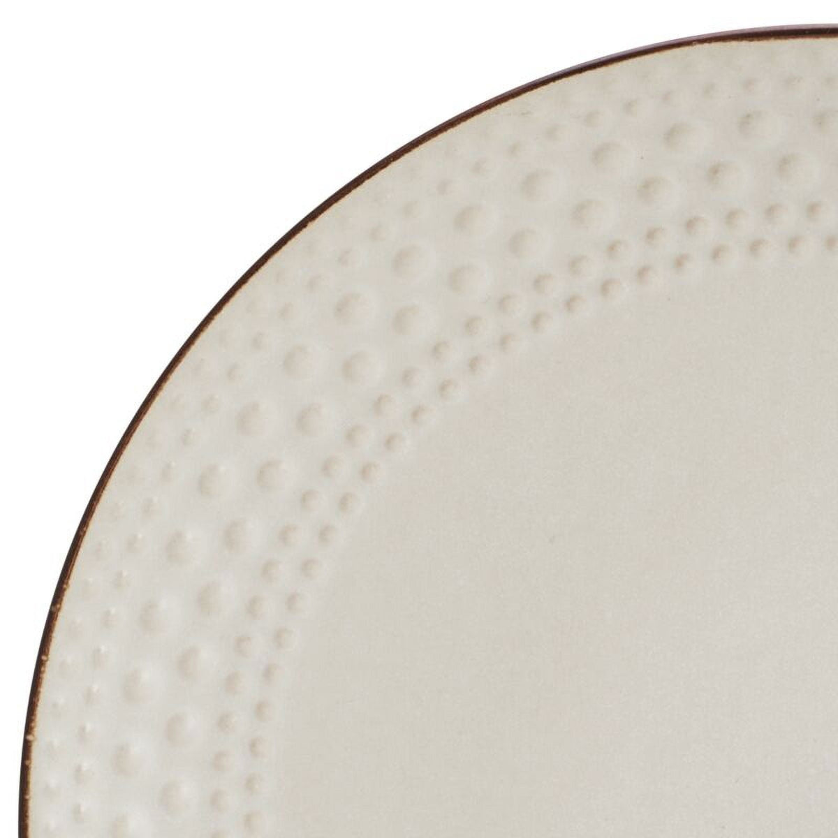 Pfaltzgraff Janelle 12 Piece Stoneware Dinnerware Set Beige