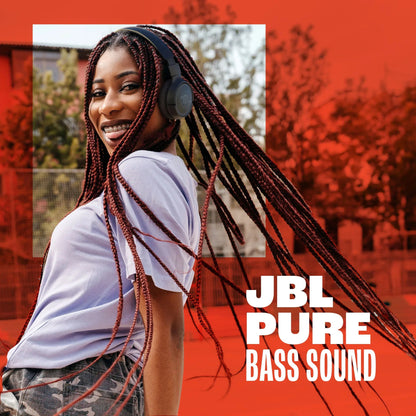 JBL Tune 520BT - Wireless on-ear headphones - Immerse in JBL Pure Bass sound wherever you go. - Black