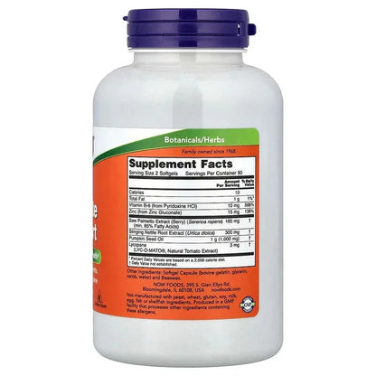 NOW Foods, Prostate Support, Softgels