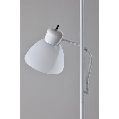 Mainstays 72" Black Combo Floor Lamp with Modern Reading Lamp