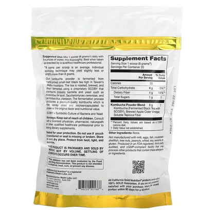 California Gold Nutrition, Superfoods, Kombucha Powder, 5.64 oz (160 g)