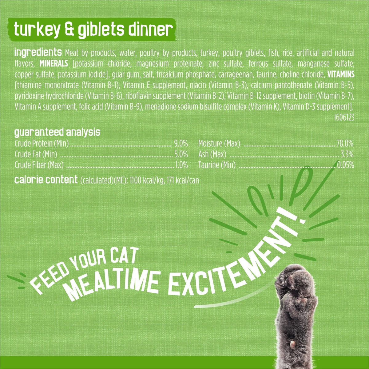 Purina Friskies Wet Cat Food Pate Variety Pack Salmon Dinner, Turkey and Giblets Dinner and Mixed Grill, 5.5 oz.
