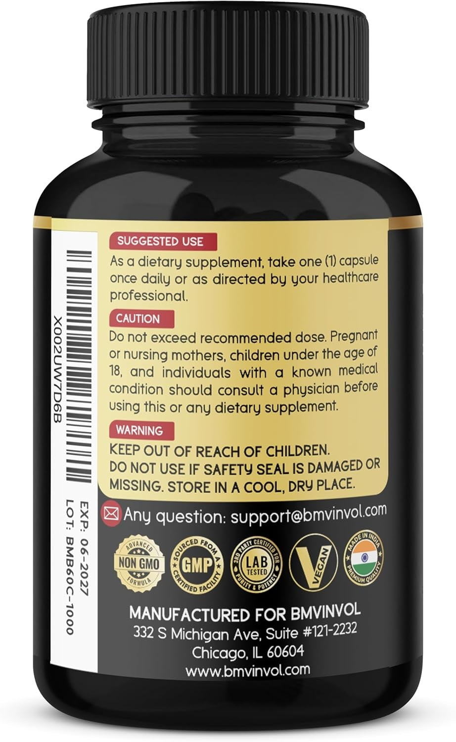 Berberine with Ceylon Cinnamon, Turmeric, Milk Thistle, Artichoke, Black Pepper - 150 Count - Pack of 1