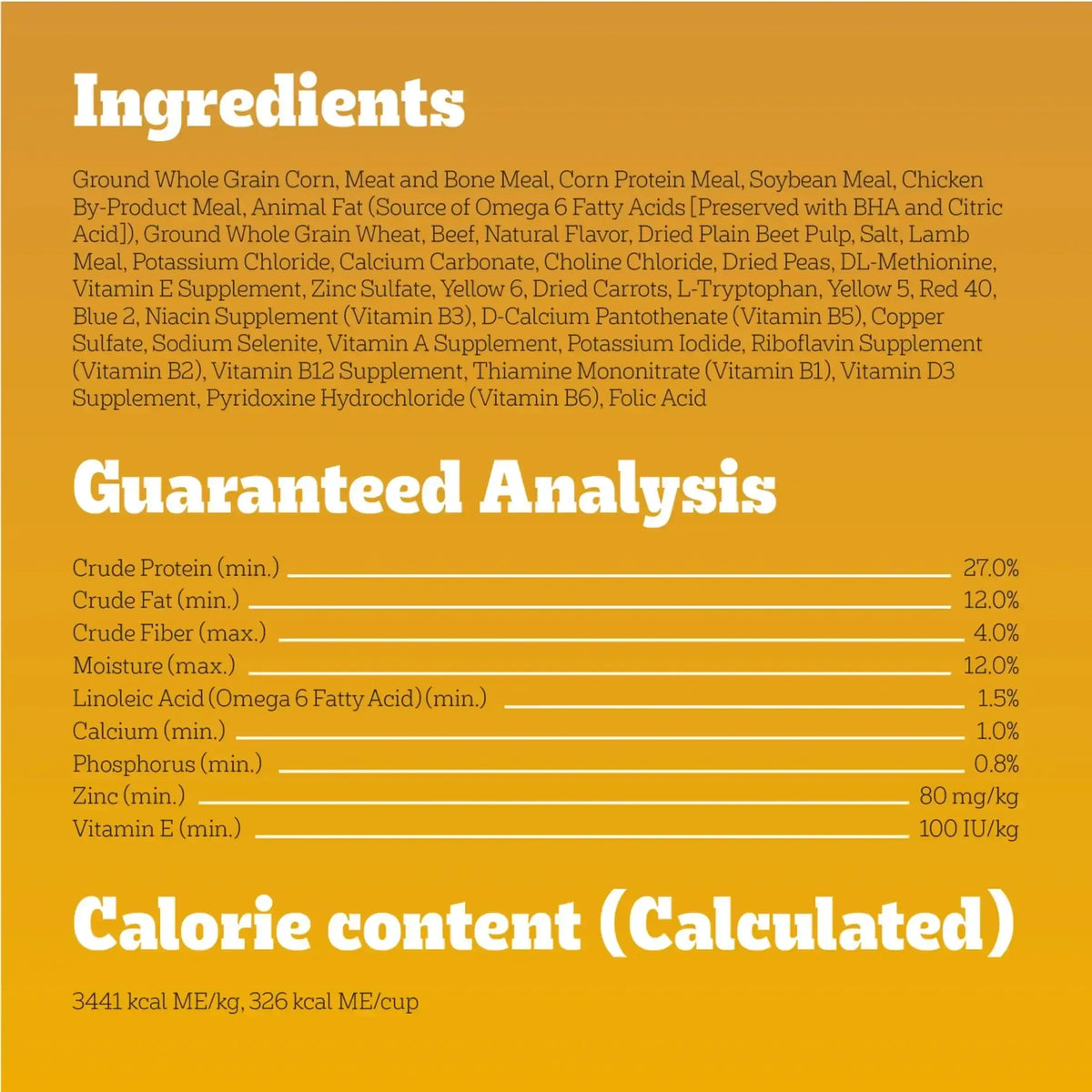 Pedigree High Protein Adult Dry Dog Food, Beef and Lamb Flavor