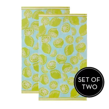 Member's Mark Set of 2 Oversized Beach Towels, 40" X 72", Assorted Designs